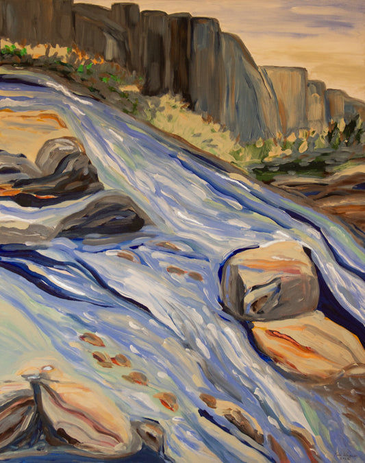 Cascade 24" x 30"