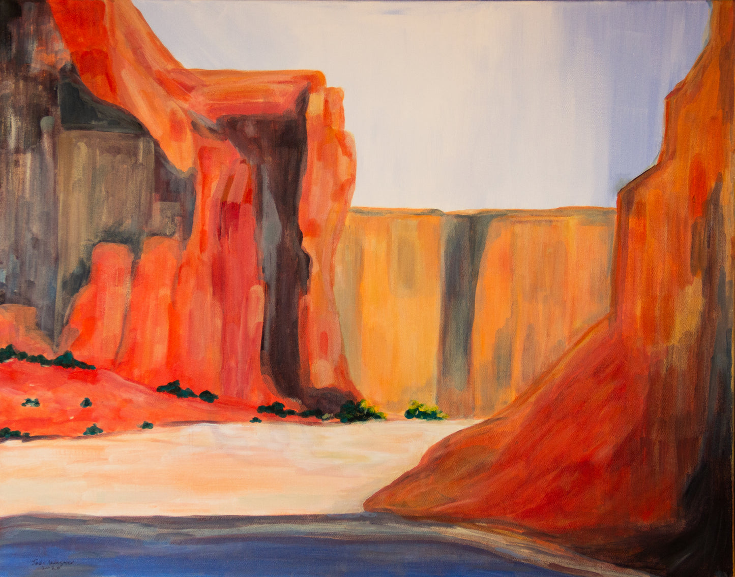 Red Cliffs 24" x 30"