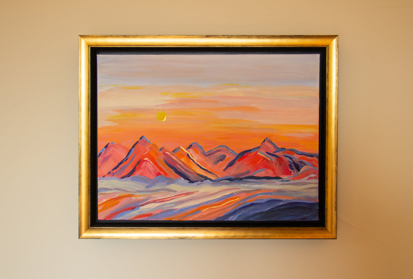 Lake Hope 12" x 16"